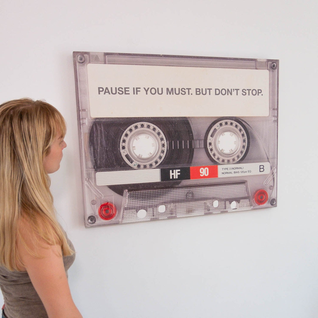 Cassette Set canvas art