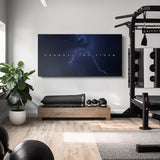 Channel The Storm canvas wall art