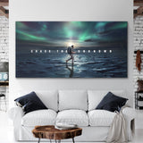 Chase The Unknown canvas wall art