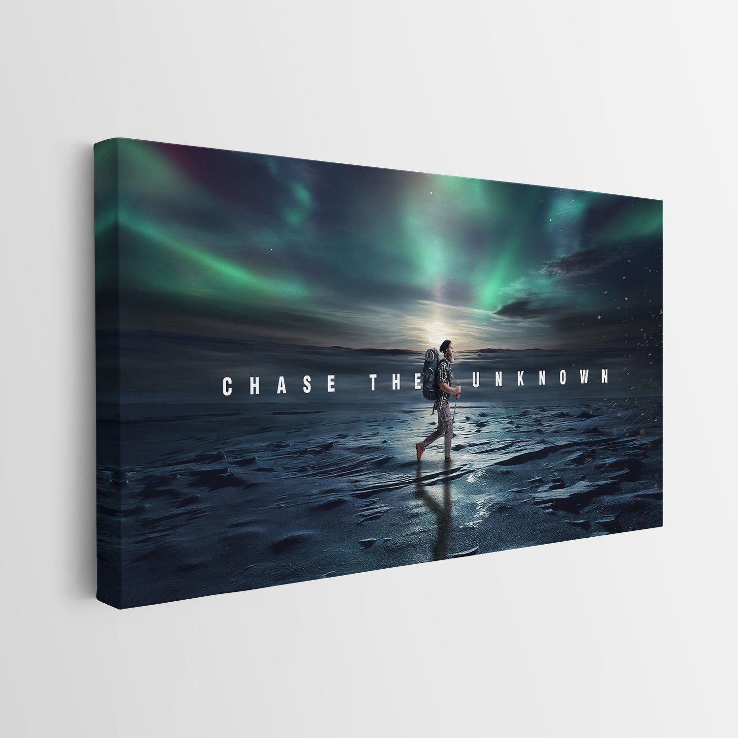 Chase The Unknown canvas wall art