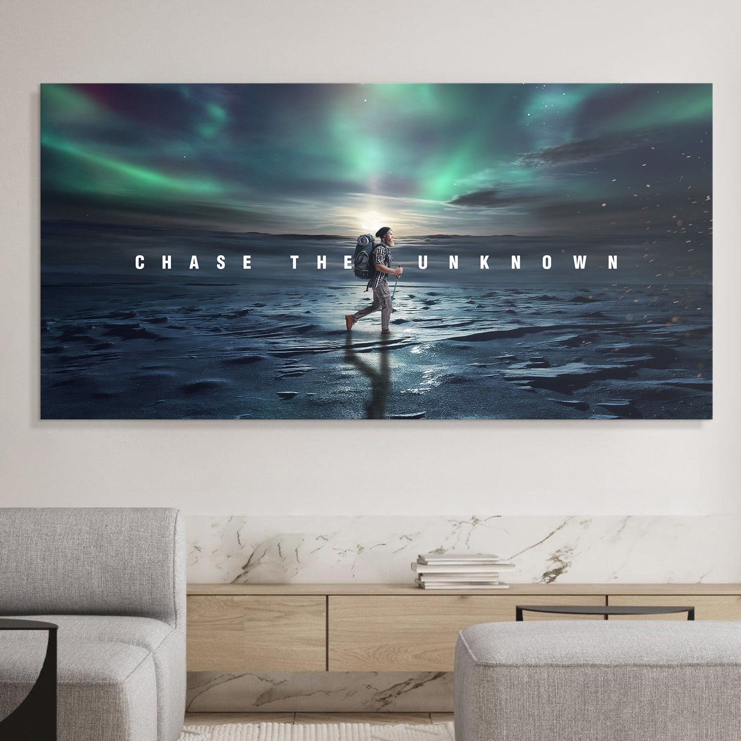 Chase The Unknown canvas art