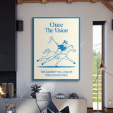 Chase The Vision canvas wall art