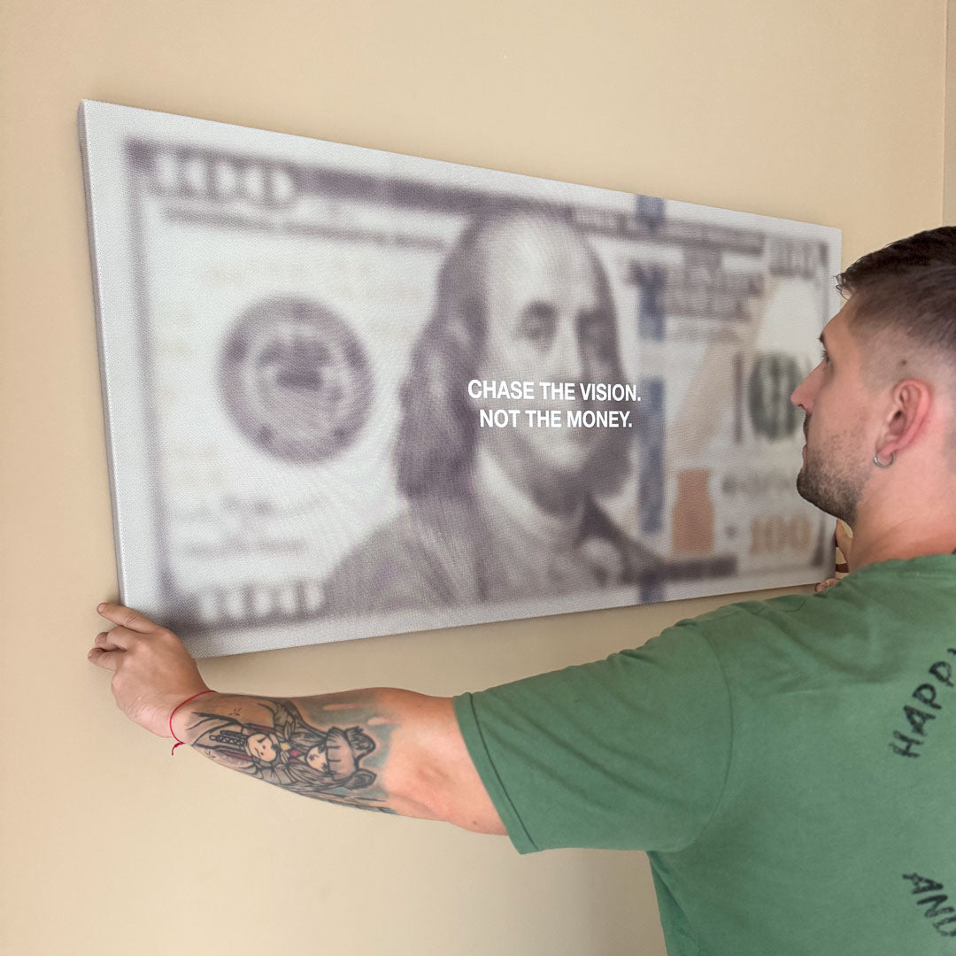 Chase The Vision (Dollar Edition) canvas art