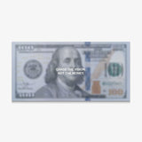 Chase The Vision (Dollar Edition) canvas wall art