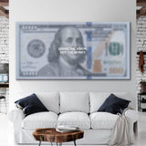 Chase The Vision (Dollar Edition) canvas wall art