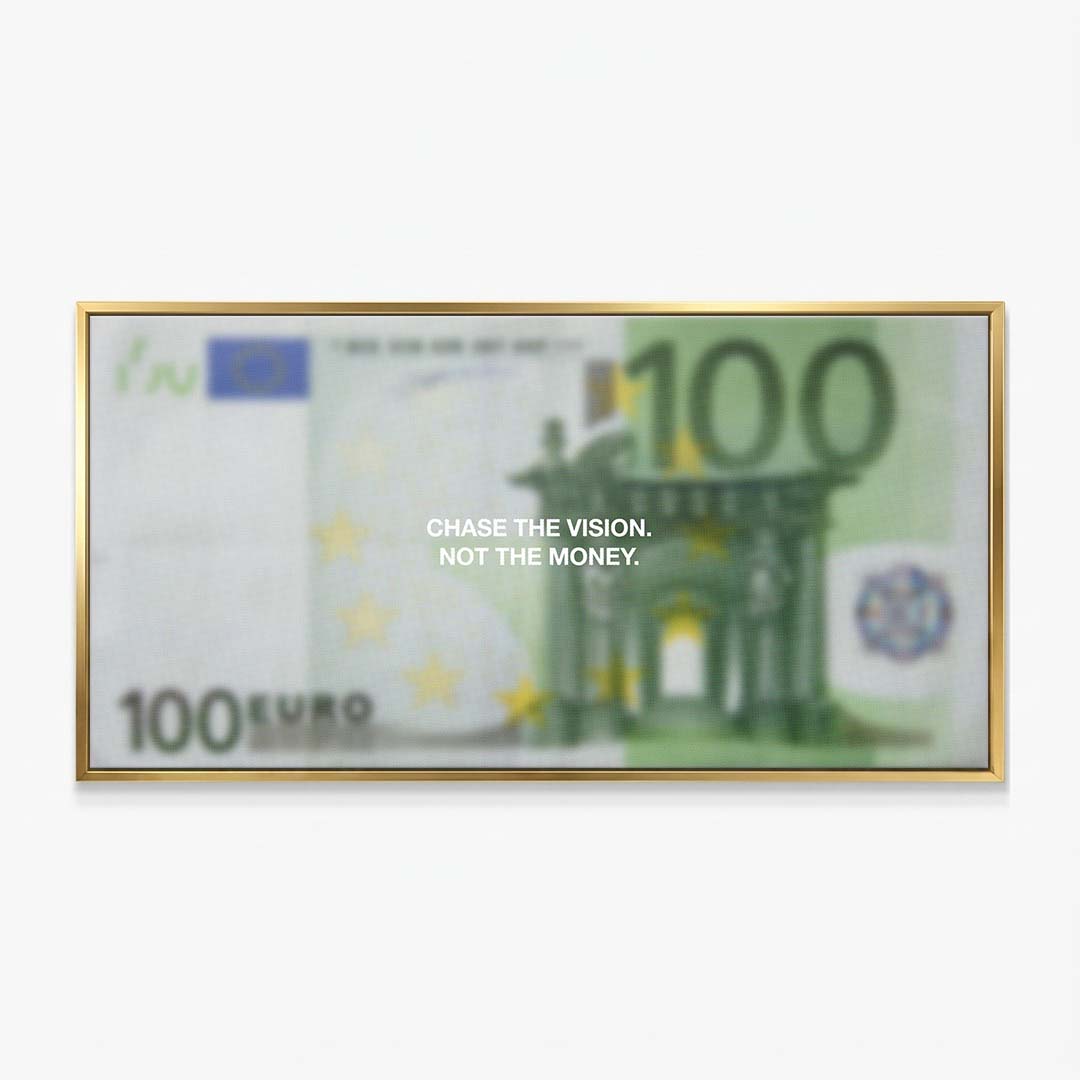 Chase The Vision (Euro Edition) canvas wall art
