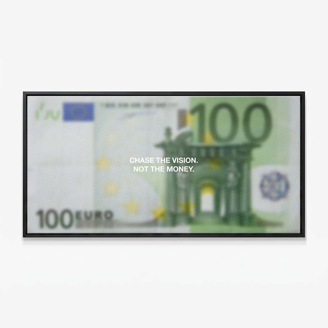 Chase The Vision (Euro Edition) canvas wall art