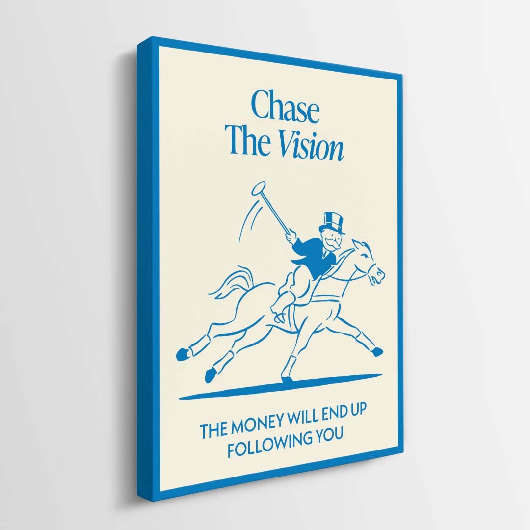 Chase The Vision canvas wall art