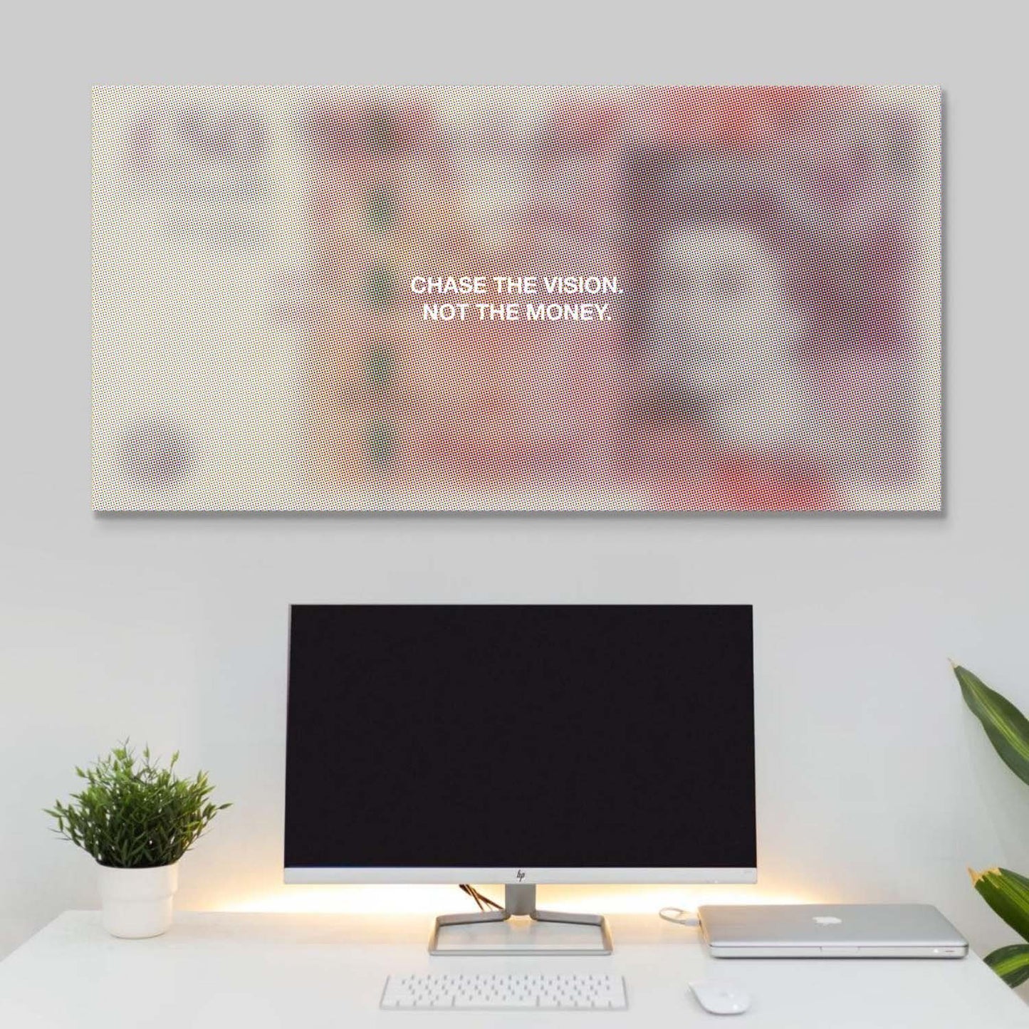 Chase The Vision (Pound Edition) canvas art