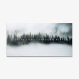 Clarity Comes Through Action canvas wall art