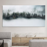 Clarity Comes Through Action canvas wall art