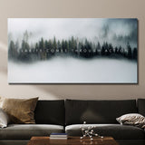 Clarity Comes Through Action canvas wall art