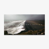 Clarity Follows Action canvas wall art