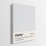 Clarity Palette canvas wall art