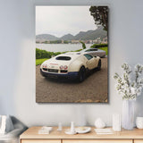 Coastline Velocity canvas wall art