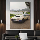 Coastline Velocity canvas wall art