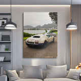 Coastline Velocity canvas wall art