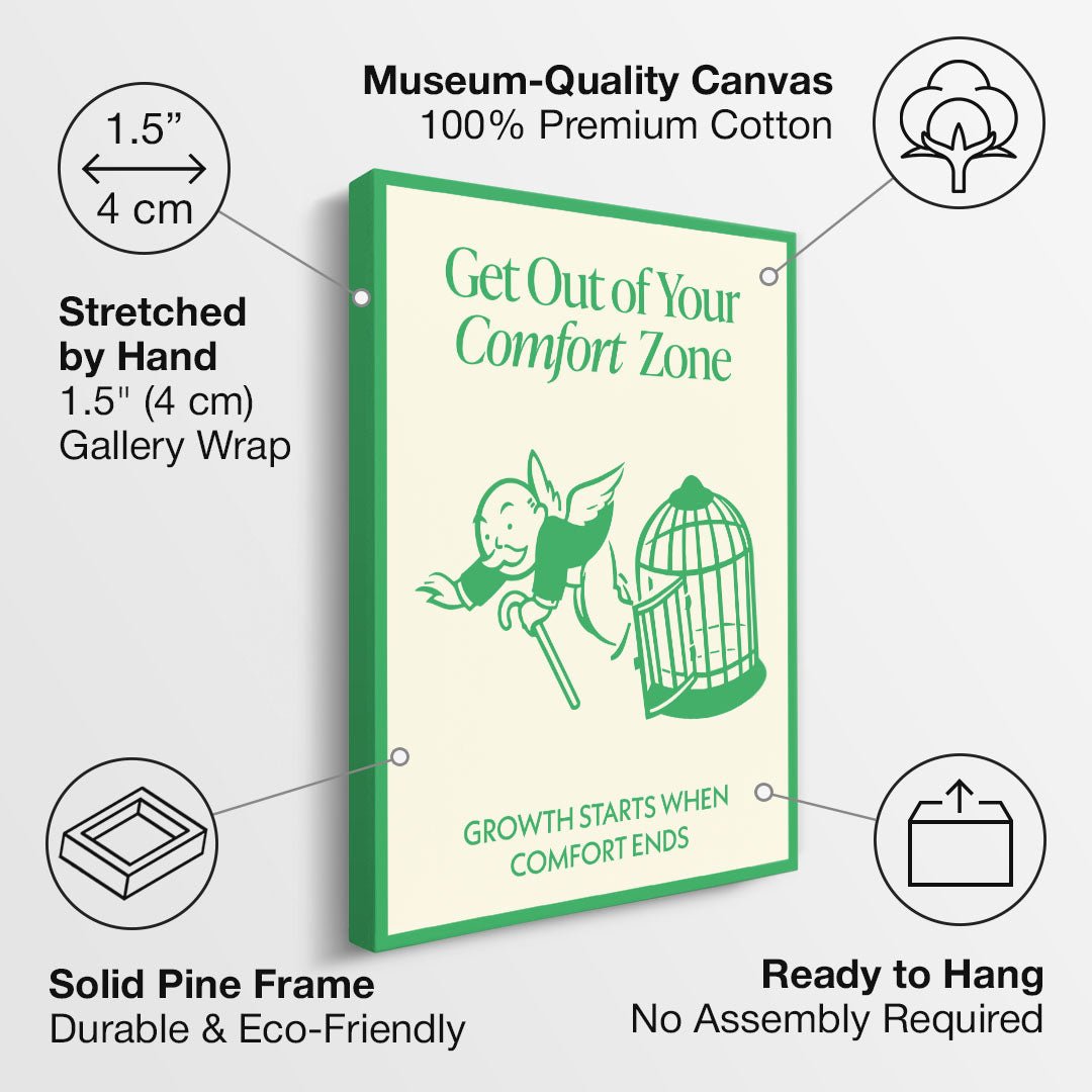 Comfort Zone canvas art