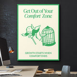 Comfort Zone canvas wall art