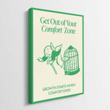 Comfort Zone canvas wall art