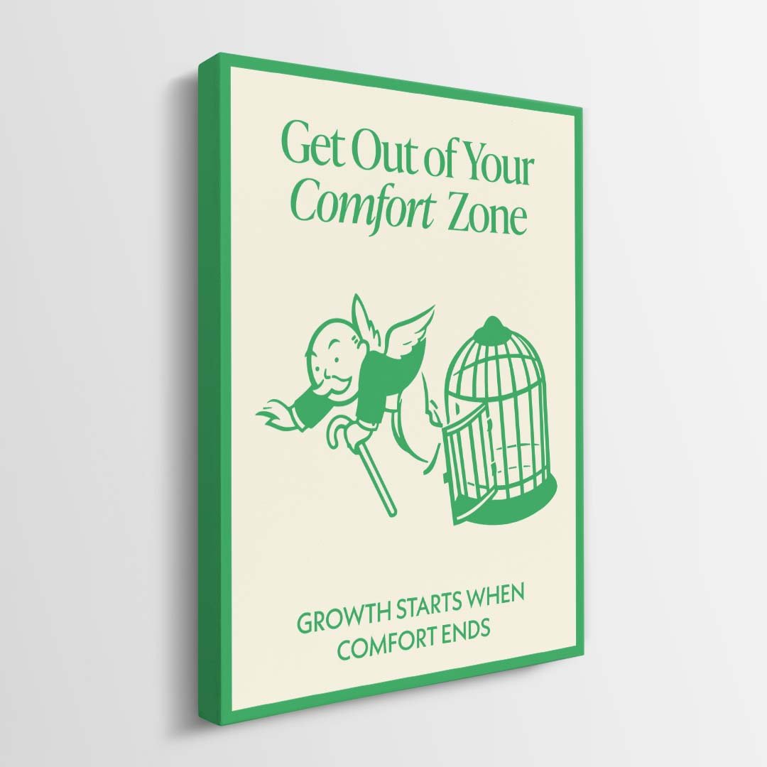 Comfort Zone canvas wall art