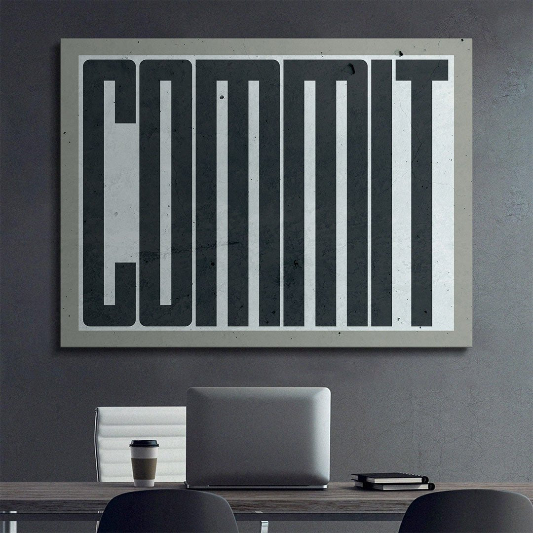 Commit canvas art