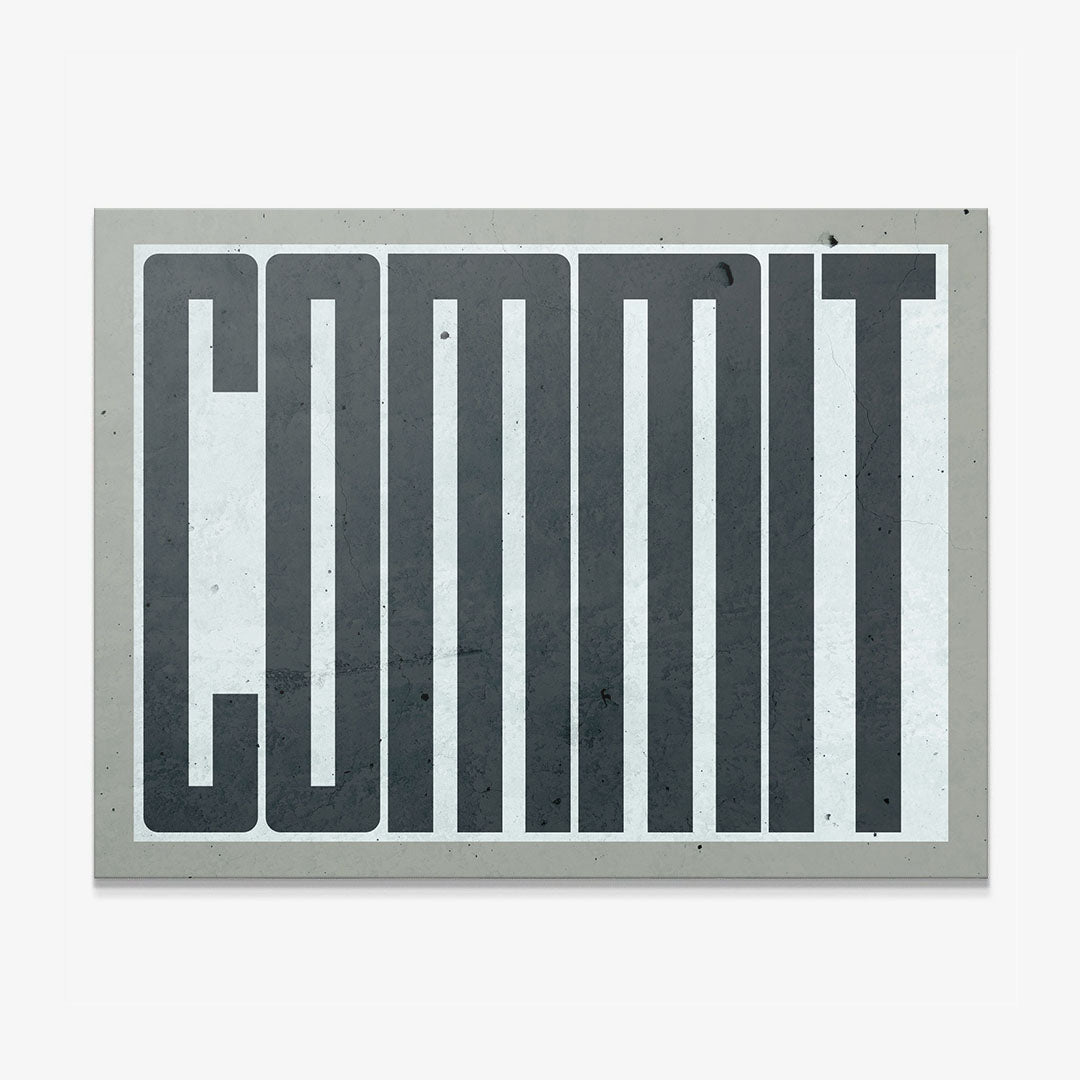 Commit canvas art