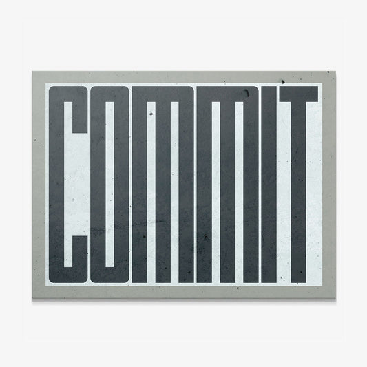 Commit canvas art