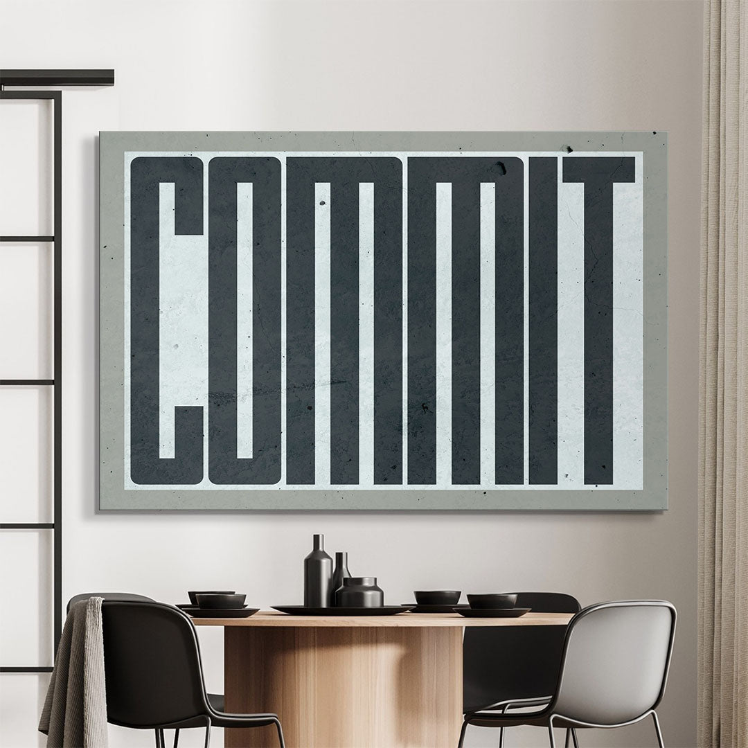 Commit canvas art