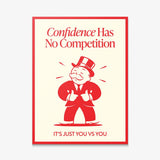 Confidence & Competition canvas wall art