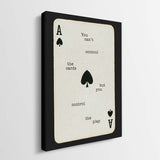 Control The Play canvas wall art
