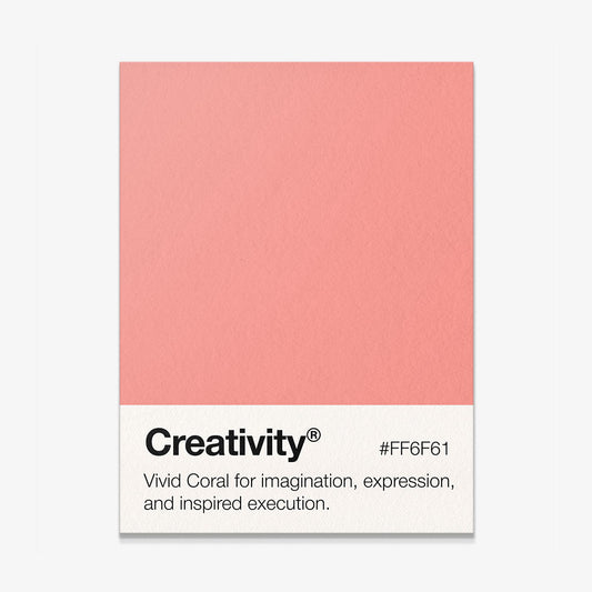 Creativity Palette motivational canvas wall art