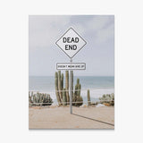 Dead End canvas wall art