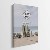Dead End canvas wall art