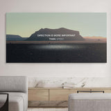 Direction canvas wall art