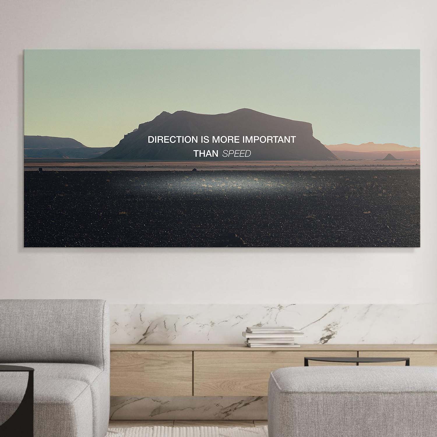 Direction canvas art