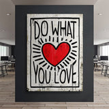 Do What You Love canvas wall art
