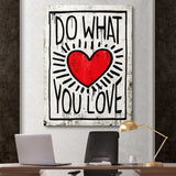 Do What You Love canvas wall art