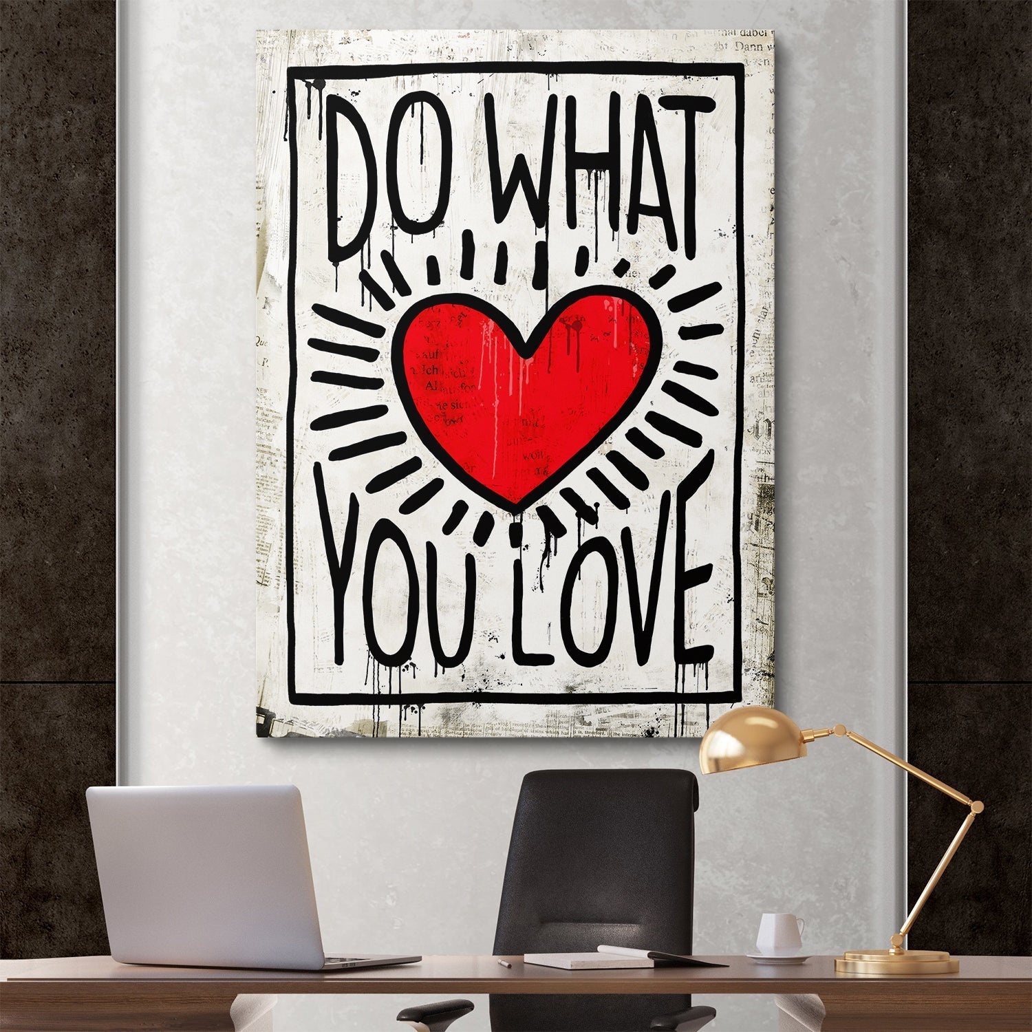 Do What You Love canvas art