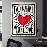 Do What You Love canvas wall art
