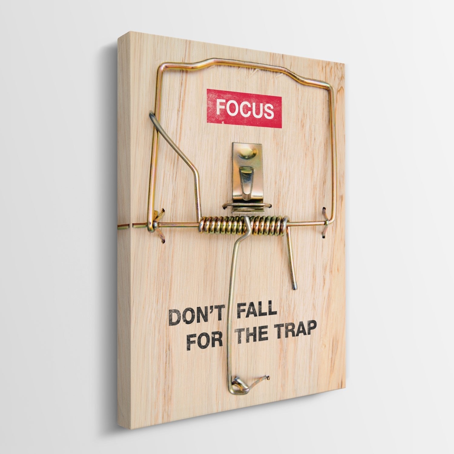 Don't Fall For The Trap canvas art