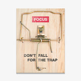 Don't Fall For The Trap canvas wall art