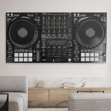 Don't Mix Well canvas wall art