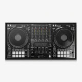 Don't Mix Well DJ controller canvas in a black floating frame