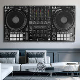 Don't Mix Well canvas wall art