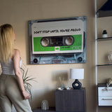 Don't Stop Until You Are Proud canvas wall art