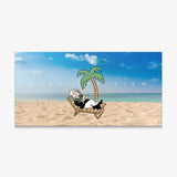 Earn The View canvas wall art