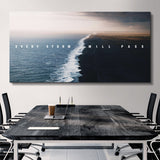 Every Storm Will Pass canvas wall art