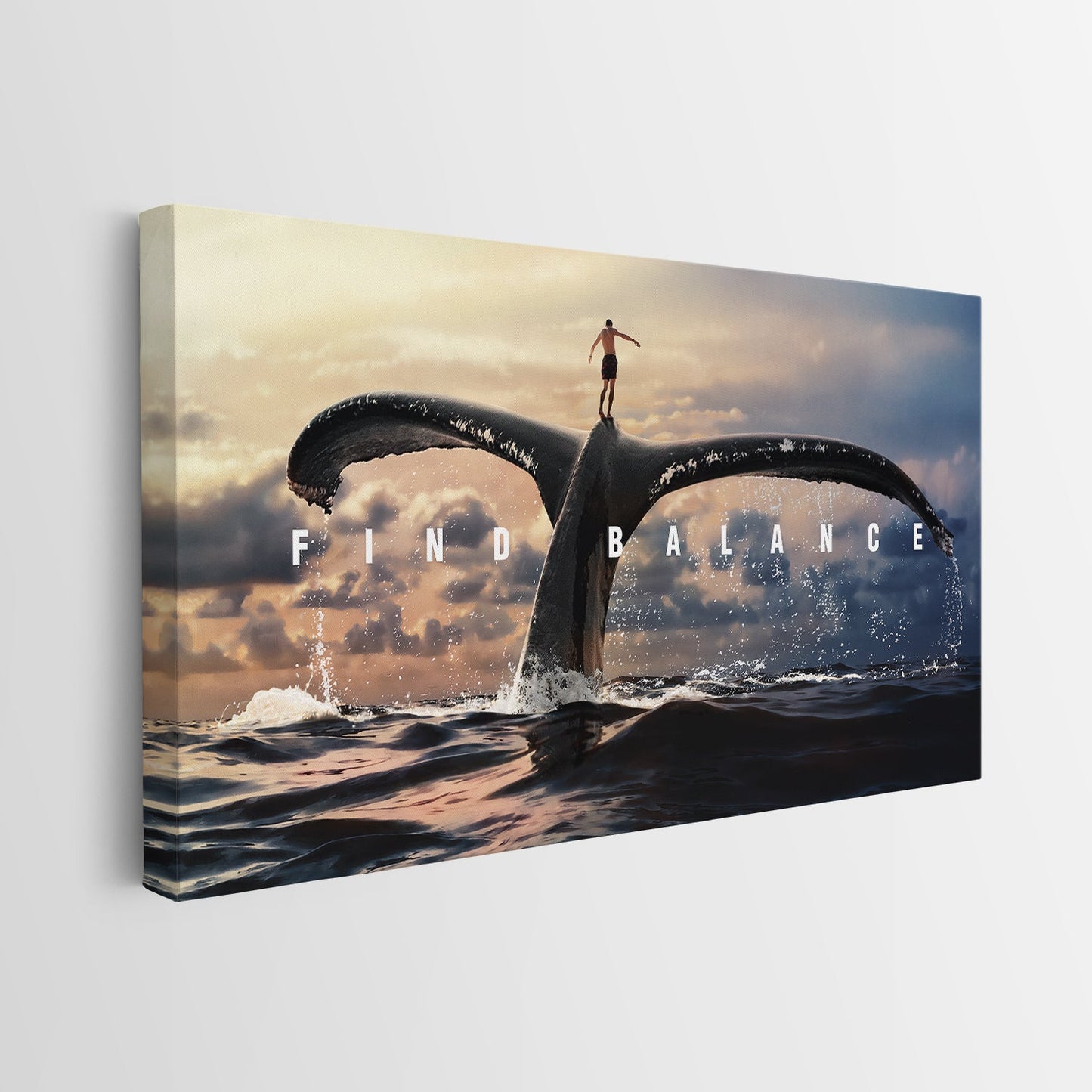 Find Balance canvas art