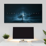 Find Your Light canvas wall art